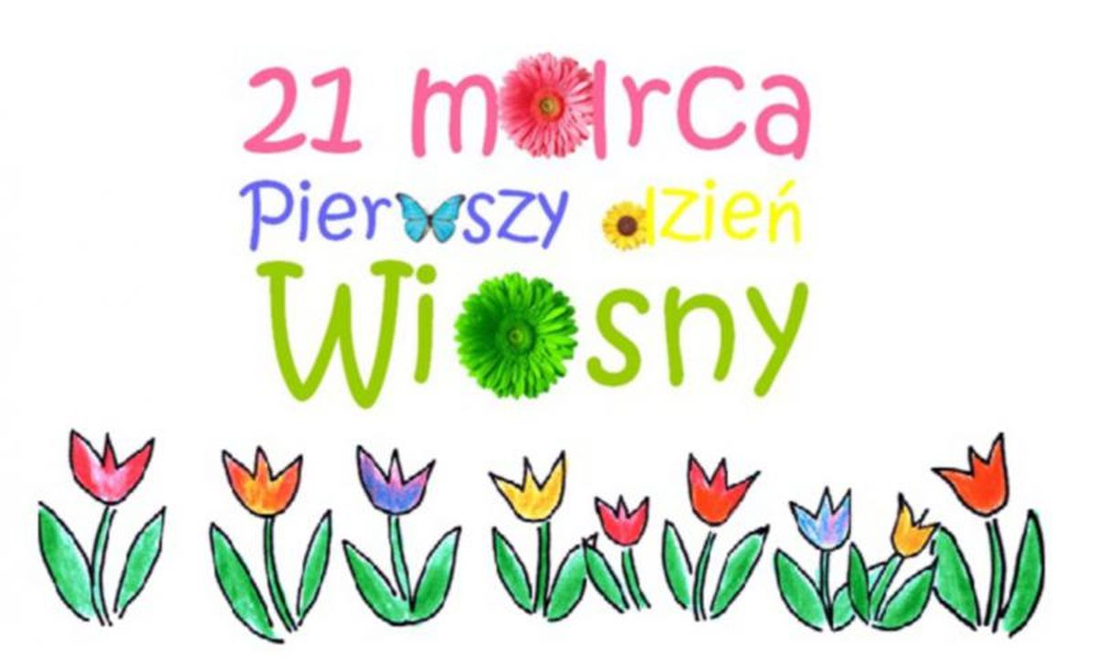 Pierwszy Dzień wiosny w przedszkolu w Kaliszu : Zespół Kształcenia i  Wychowania w Dziemianach